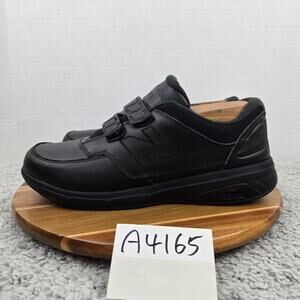 New Balance Mens 10 2E Wide 813 Triple Black Daily Comfort Walking Shoe MW813HBK